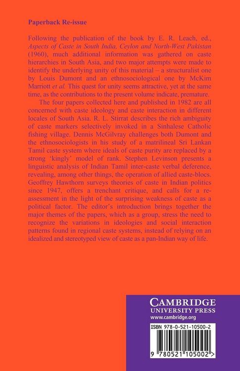 Produktbild: Caste Ideology and Interaction
