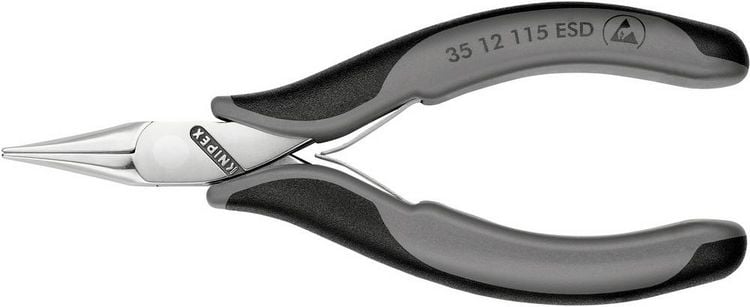 Produktbild: Knipex-Werk Elektronik-Greifzange 35 12 115 ESD