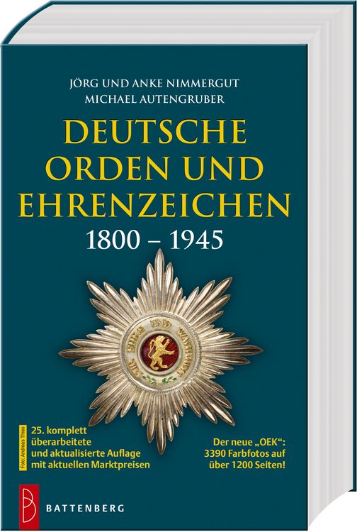 Produktbild: Deutsche Orden und Ehrenzeichen 1800 &ndash; 1945