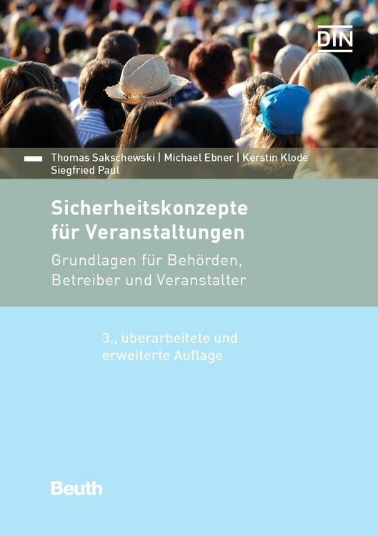 Produktbild: Sicherheitskonzepte f&uuml;r Veranstaltungen
