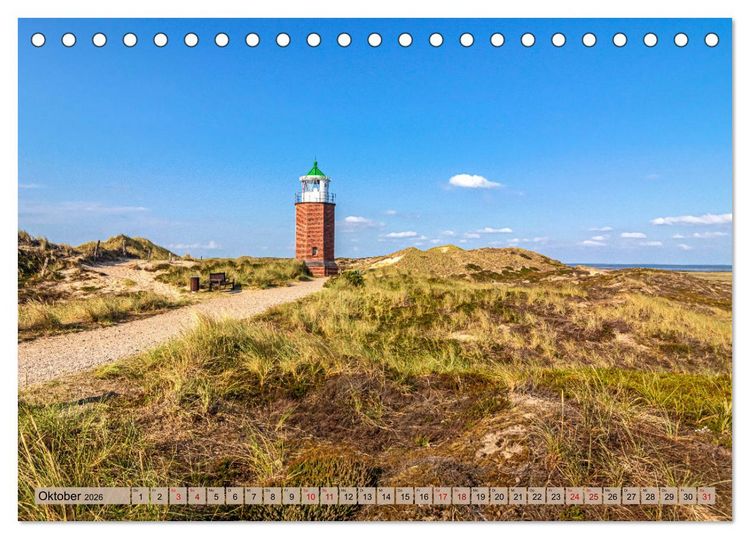Produktbild: IN SYLT VERLIEBT (Tischkalender 2026 DIN A5 quer), CALVENDO Monatskalender