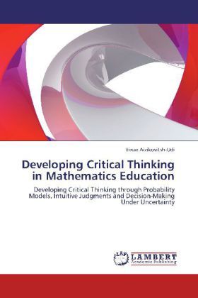 Produktbild: Aizikovitsh-Udi, E: Developing Critical Thinking in Mathemat