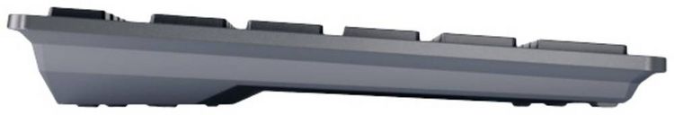 Produktbild: CHERRY KW 7100 MINI BT Bluetooth&reg; Tastatur Deutsch, QWERTZ Blau Ger&auml;uscharme Tasten, Multipair-Funktion