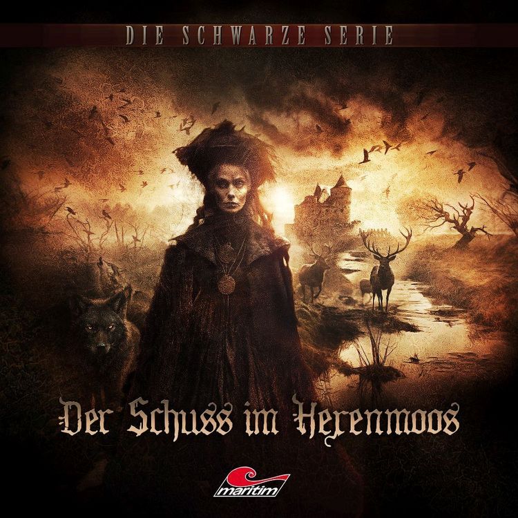 Produktbild: Die Schwarze Serie - Der Schuss im Hexenmoos,1 Audio-CD