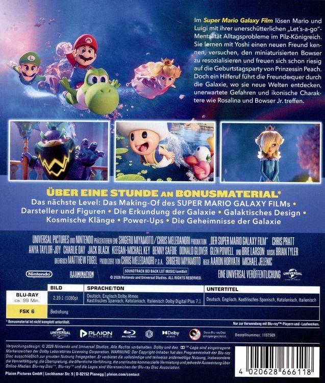 Produktbild: Der Super Mario Galaxy Film