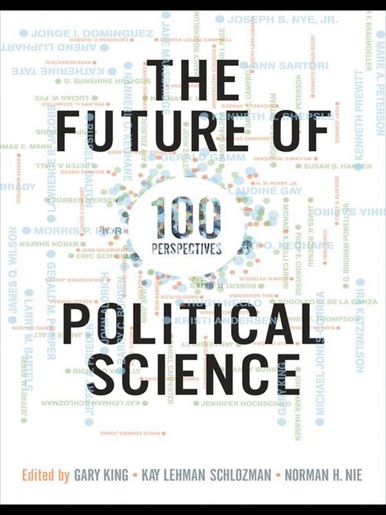 Produktbild: The Future of Political Science
