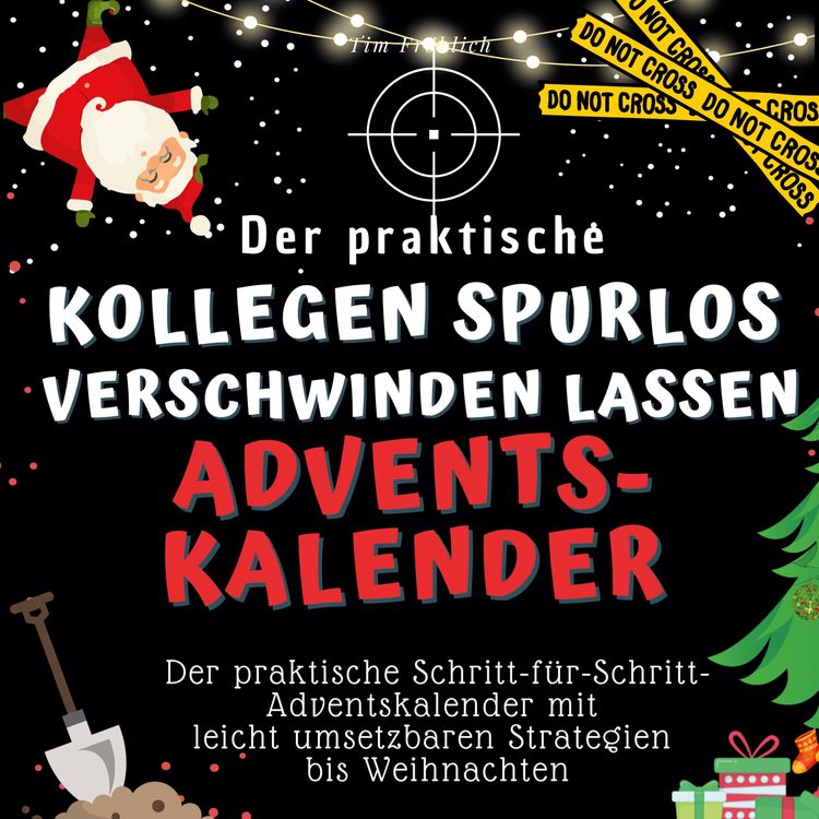 Produktbild: Der praktische "Kollegen spurlos verschwinden lassen"-Adventskalender
