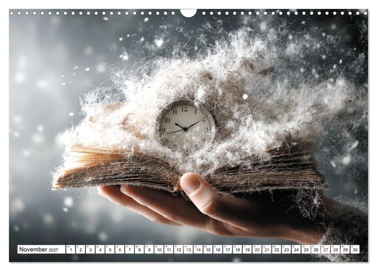Produktbild: Zeitlandschaften (Wandkalender 2027 DIN A3 quer), CALVENDO Monatskalender