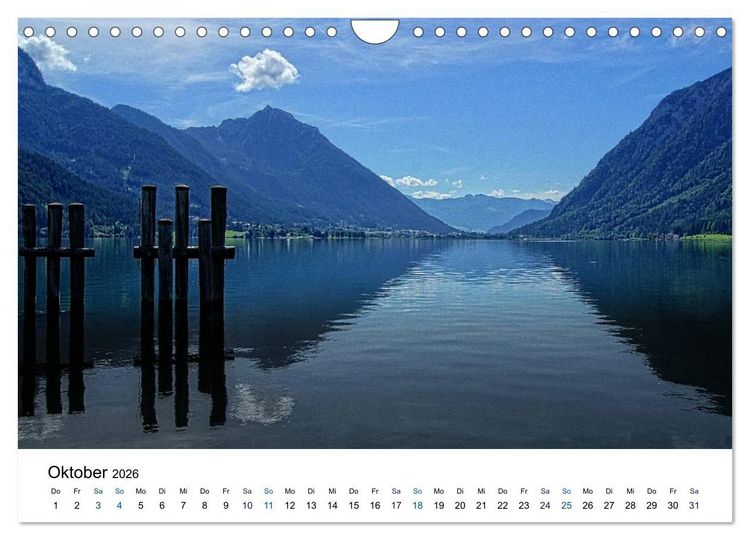 Produktbild: Pertisau am Achensee (Wandkalender 2026 DIN A4 quer), CALVENDO Monatskalender