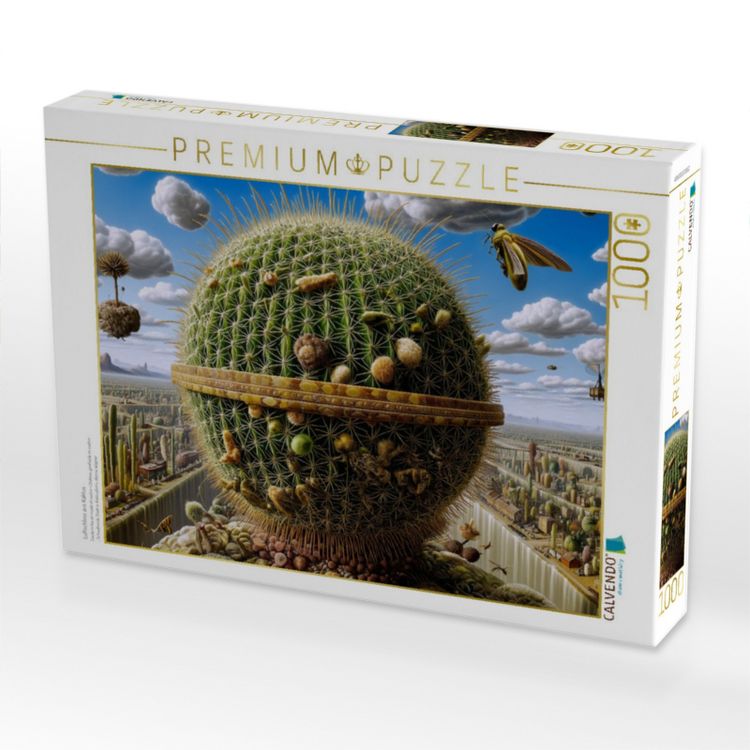 CALVENDO Puzzle Luftschloss aus Kaktus | 1000 Teile Lege-Gre 64x48cm Foto- Puzzle fr glckliche Stunden kaufen