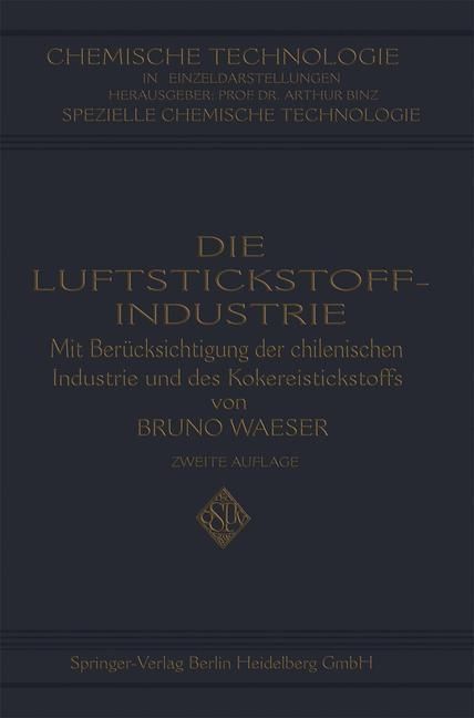 Produktbild: Die Luftstickstoff-Industrie