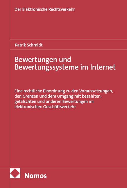 Produktbild: Bewertungen und Bewertungssysteme im Internet
