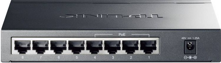 Produktbild: TP-LINK TL-SG1008P TL-SG1008P Netzwerk Switch 8 Port 1 GBit/s PoE-Funktion