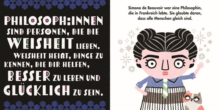 Produktbild: Gleichheit mit Simone de Beauvoir. Bilderbuch