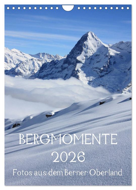 Produktbild: Bergmomente (Wandkalender 2026 DIN A4 hoch), CALVENDO Monatskalender