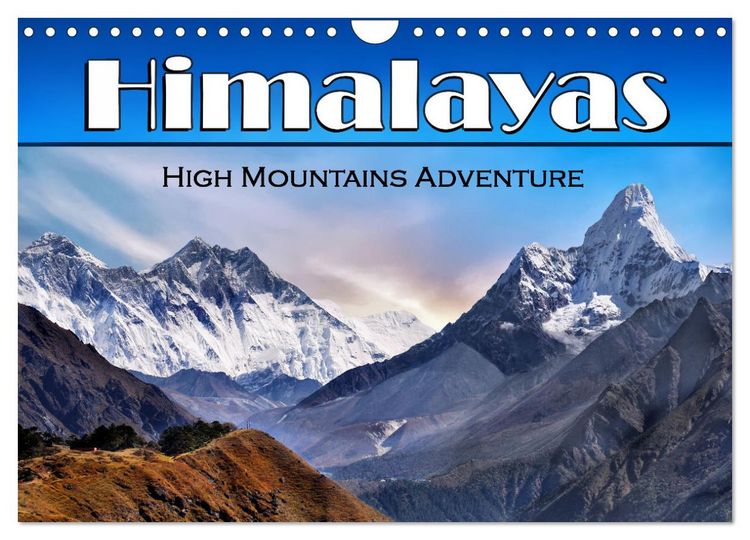 Produktbild: Himalayas high mountains adventure (Wall Calendar 2026 DIN A4 landscape), CALVENDO 12 Month Wall Calendar