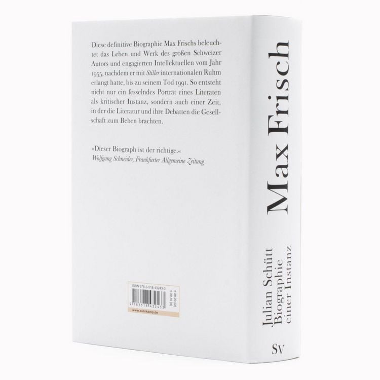 Produktbild: Max Frisch - Biographie einer Instanz. 1955-1991 (Max-Frisch-Biographie 2)