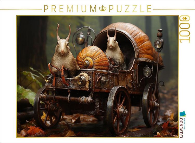 Produktbild: CALVENDO Puzzle Ri Ra Rutsch | 1000 Teile Lege-Gr&ouml;&szlig;e 64x48cm Foto-Puzzle f&uuml;r gl&uuml;ckliche Stunden