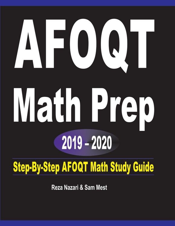 Produktbild: AFOQT Math Prep 2019 - 2020