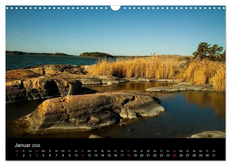Produktbild: Finnland Sch&auml;renmeer (Wandkalender 2026 DIN A3 quer), CALVENDO Monatskalender