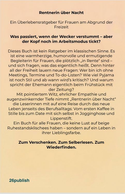 Produktbild: Rentnerin &uuml;ber Nacht