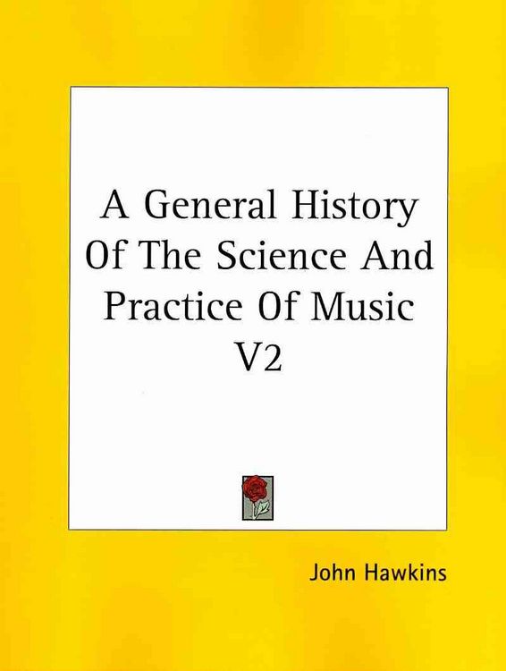 Produktbild: A General History Of The Science And Practice Of Music V2