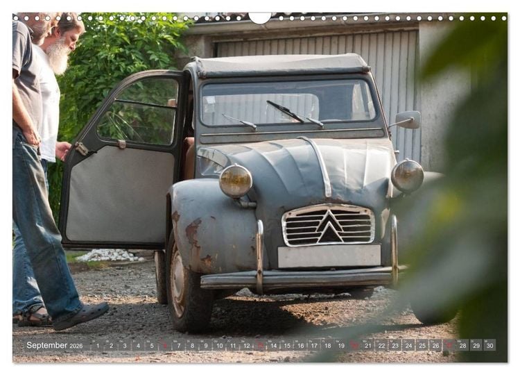 Produktbild: Citro&euml;n 2CV Alte Liebe rostet nicht (Wandkalender 2026 DIN A3 quer), CALVENDO Monatskalender