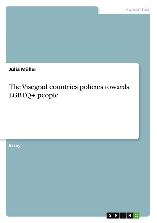 Produktbild: The Visegrad countries policies towards LGBTQ+ people