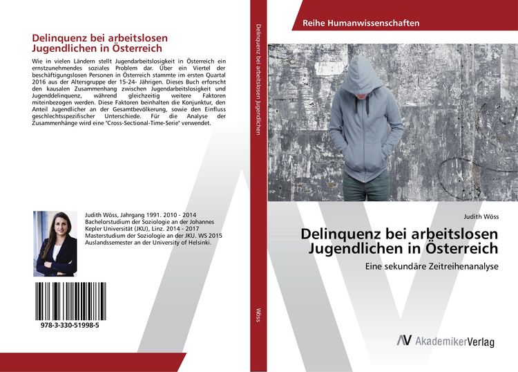 Produktbild: Delinquenz bei arbeitslosen Jugendlichen in &Ouml;sterreich
