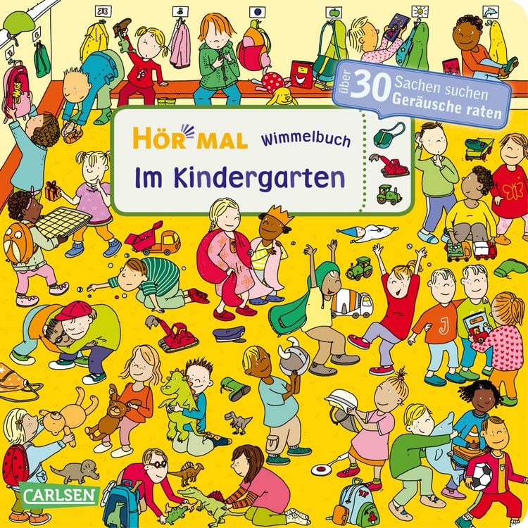 Bild vom Artikel Hör mal (Soundbuch): Wimmelbuch: Im Kindergarten vom Autor Julia Hofmann