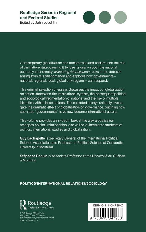 Produktbild: Mastering Globalization