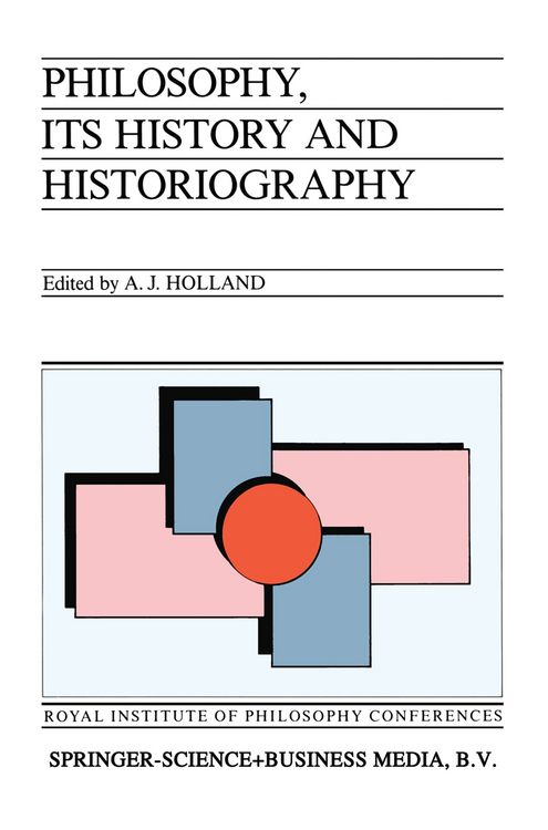 Produktbild: Philosophy, its History and Historiography