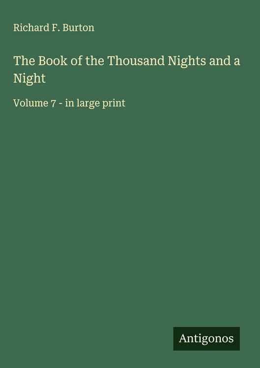 Produktbild: The Book of the Thousand Nights and a Night