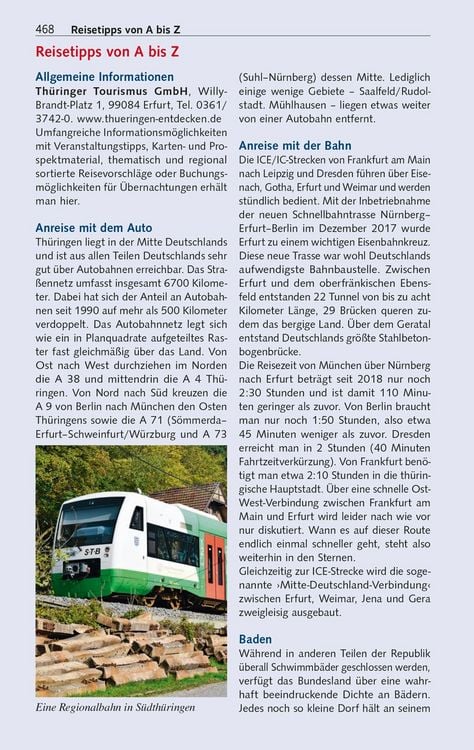 Produktbild: TRESCHER Reisef&uuml;hrer Th&uuml;ringen