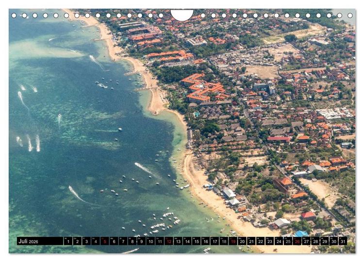 Produktbild: Bali - Indonesien (Wandkalender 2026 DIN A4 quer), CALVENDO Monatskalender