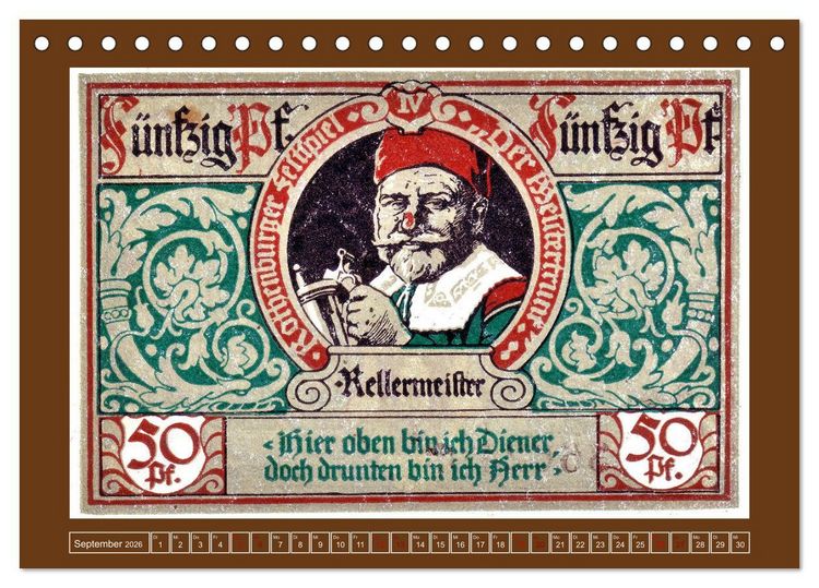 Produktbild: Gru&szlig; aus Rothenburg ob der Tauber (Tischkalender 2026 DIN A5 quer), CALVENDO Monatskalender
