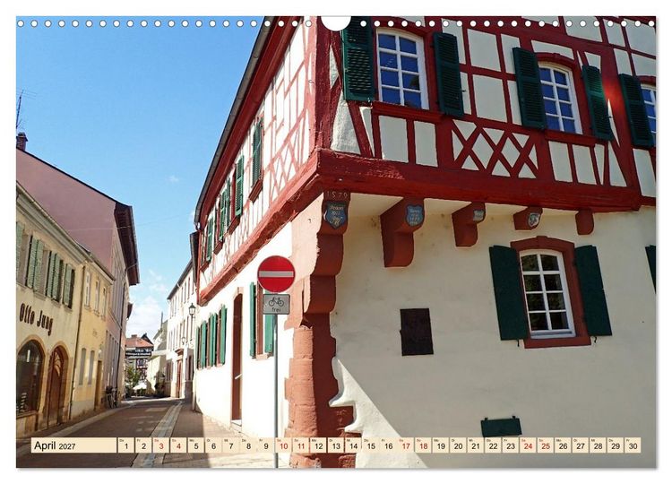 Produktbild: Alzey in Rheinhessen Ein Stadtspaziergang im Sommer (Wandkalender 2027 DIN A3 quer), CALVENDO Monatskalender