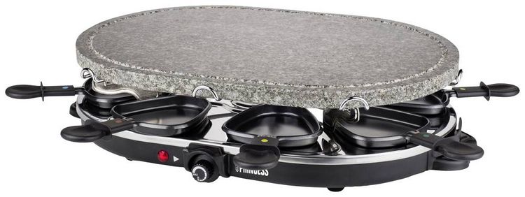 Produktbild: Princess 162720 Raclette 8Pf&auml;nnchen Schwarz