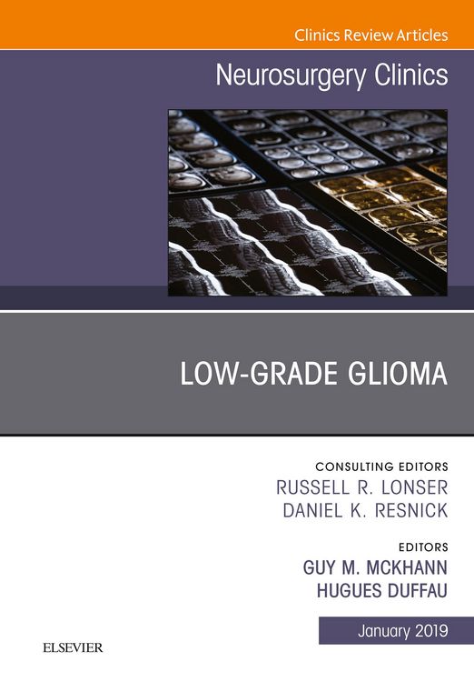 Produktbild: Low-Grade Glioma, An Issue of Neurosurgery Clinics of North America, Ebook