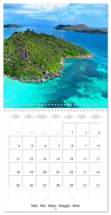 Produktbild: Seychelles, Adventure in paradise (Wall Calendar 2026 12 &times; 12 Inch) CALVENDO 12 Month Wall Calendar