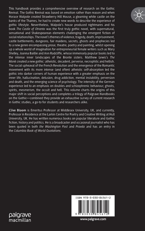 Produktbild: The Palgrave Handbook of Gothic Origins