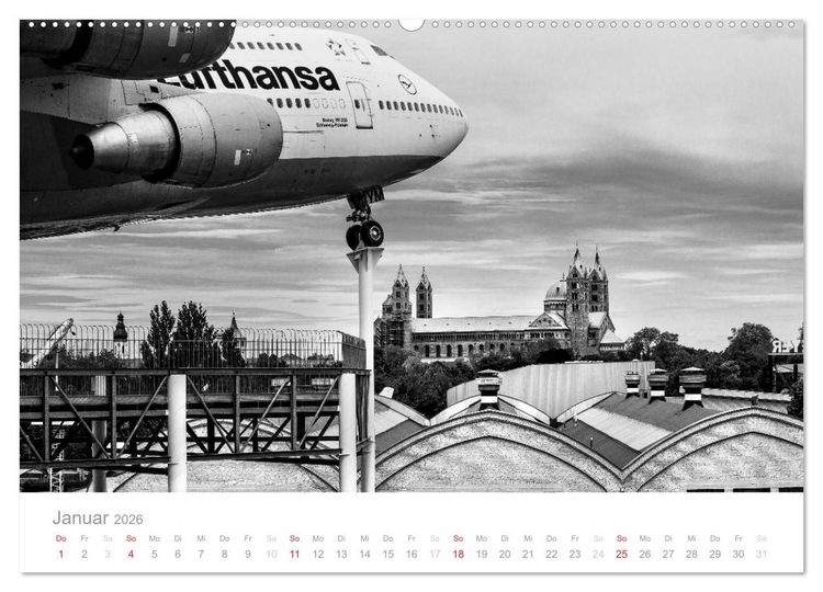Produktbild: Stadtansichten Speyer (hochwertiger Premium Wandkalender 2026 DIN A2 quer), Kunstdruck in Hochglanz