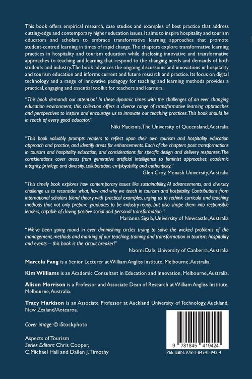 Produktbild: Rethinking Hospitality and Tourism Education