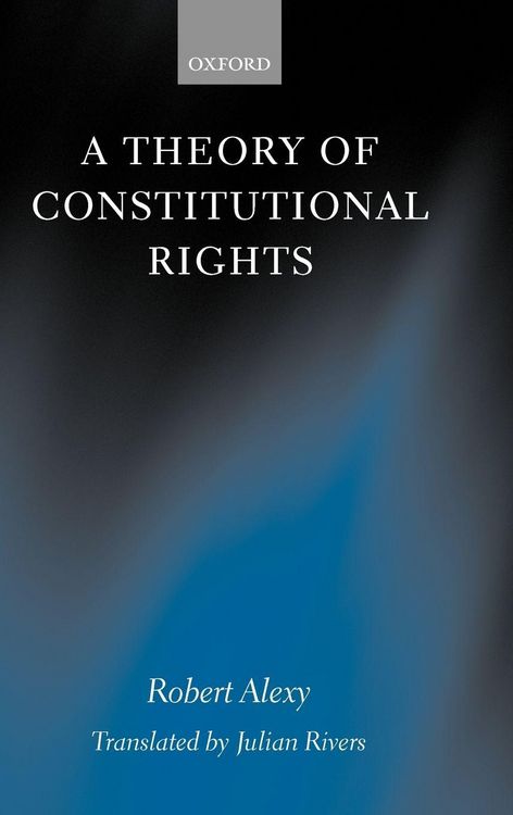 Produktbild: A Theory of Constitutional Rights