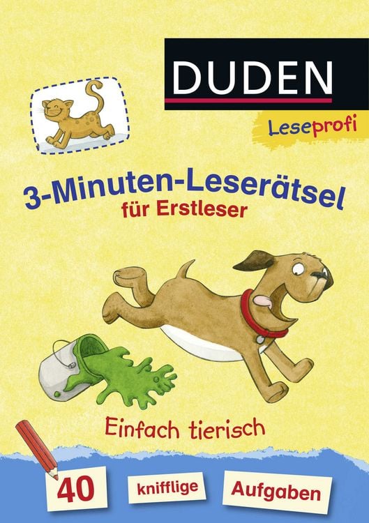 Bild vom Artikel Duden Leseprofi – 3-Minuten-Leserätsel für Erstleser: Einfach tierisch vom Autor Susanna Moll