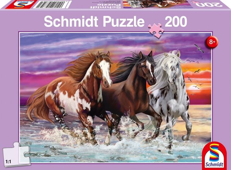 Produktbild: Wildes Pferde-Trio (Kinderpuzzle)