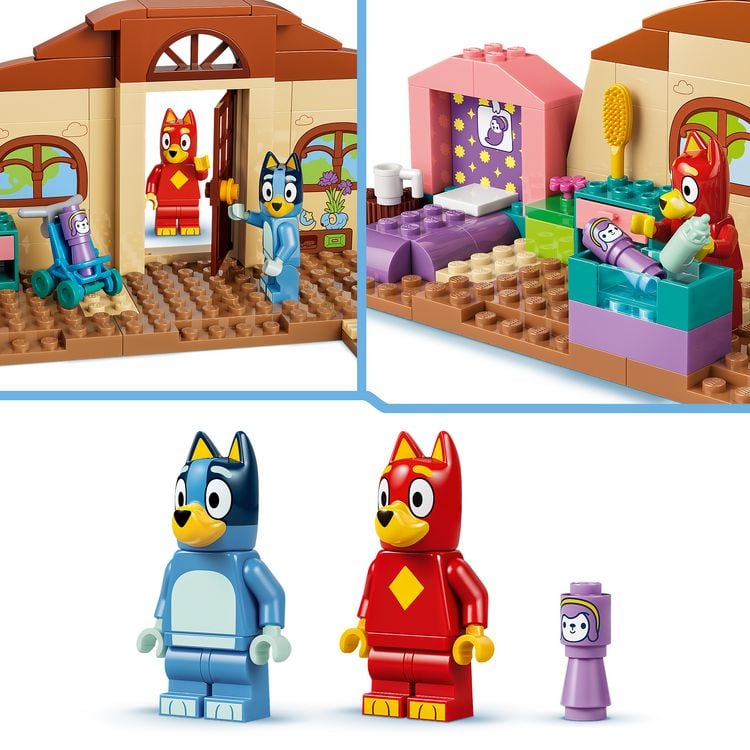 Produktbild: LEGO 11221 Bluey Schule mit Rusty und Bluey, Spielzeug f&uuml;r Kleinkinder