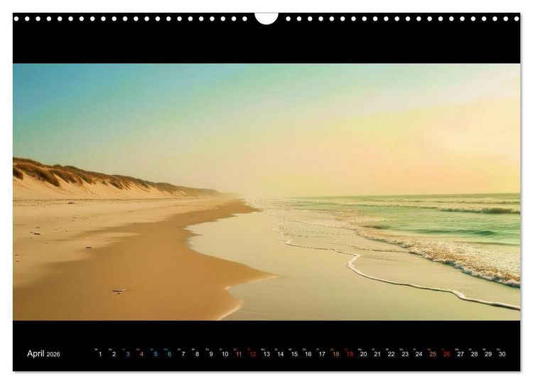 Produktbild: Puristische Landschaften (Wandkalender 2026 DIN A3 quer), CALVENDO Monatskalender