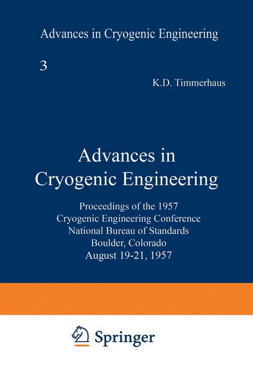 Produktbild: Advances in Cryogenic Engineering
