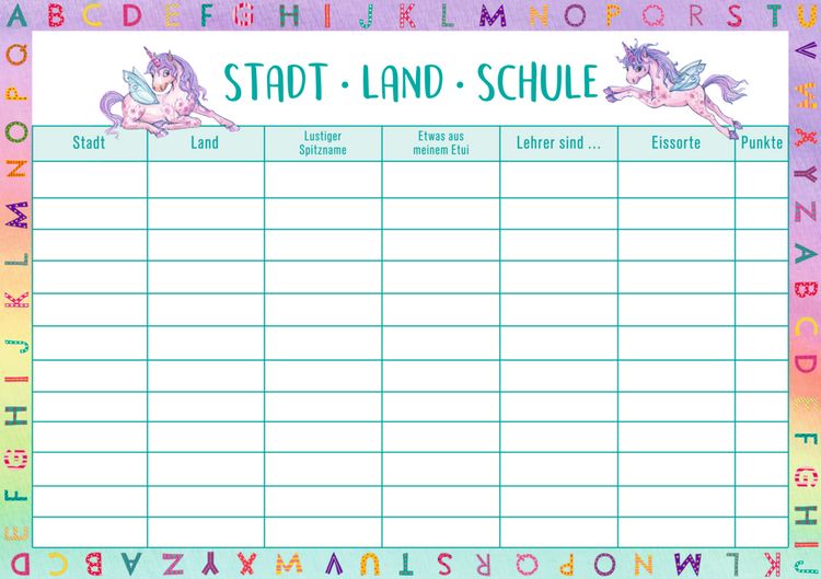 Produktbild: Meine superschlaue Einhorn Schulstart-Box (Einhorn-Paradies)